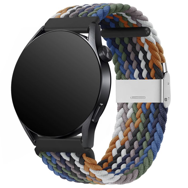 Curea pentru Samsung Galaxy Watch (46mm)/Watch 3/Gear S3, Huawei Watch GT/GT 2/GT 3 (46mm) - Techsuit Watchband (W032) - Cowboy Green