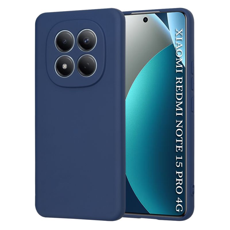 Husa pentru Xiaomi Redmi Note 15 Pro 4G - Techsuit SoftFlex - Navy Blue
