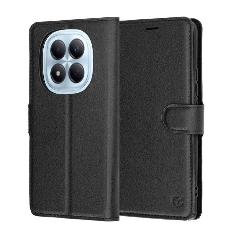 Husa pentru Xiaomi Redmi Note 15 Pro 4G - Techsuit Leather Folio - Black