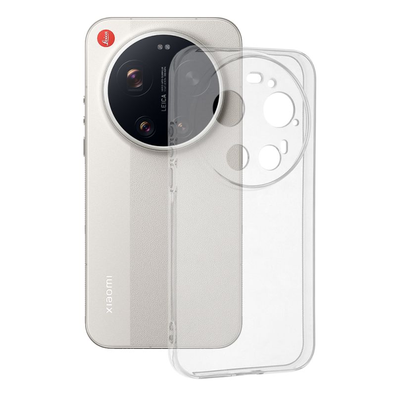 Husa pentru Xiaomi 17 Ultra - Techsuit Clear Silicone - Transparent