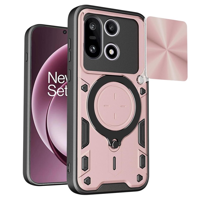Husa pentru OnePlus 15 - Techsuit CamGuard Pro - Rose Gold