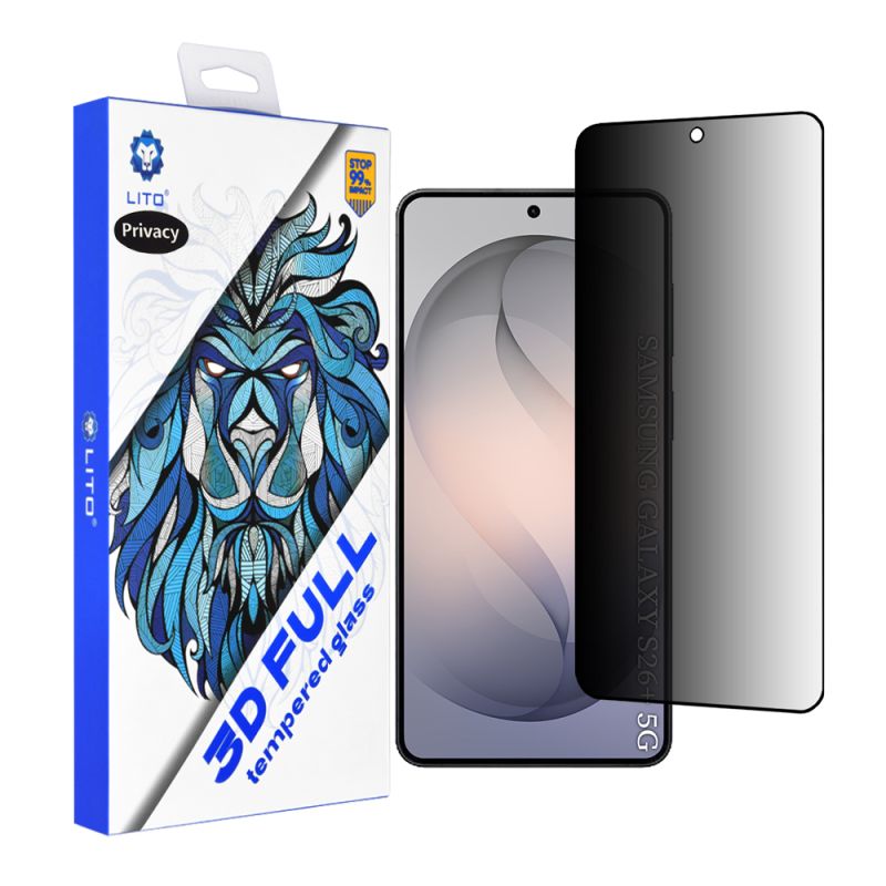 Folie pentru Samsung Galaxy S26 Plus - Lito 3D Full Cover - Privacy