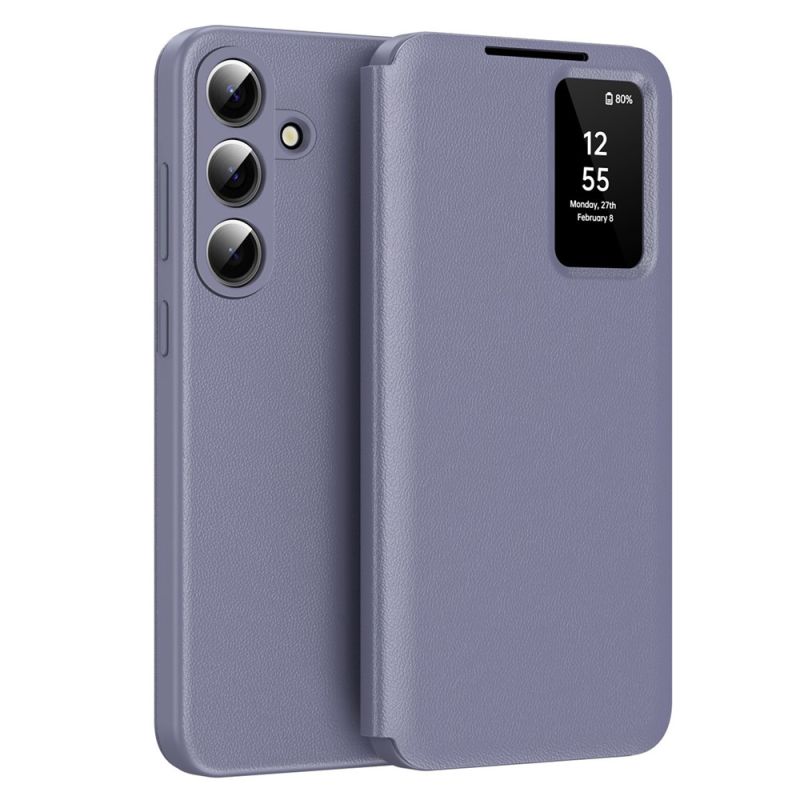 Husa pentru Samsung Galaxy S26 - Techsuit SmartView Series - Purple