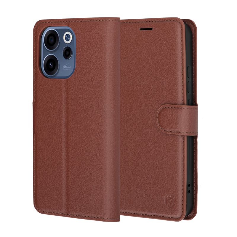 Husa pentru Oppo Reno15 F / Reno15 FS 5G - Techsuit Leather Folio - Brown
