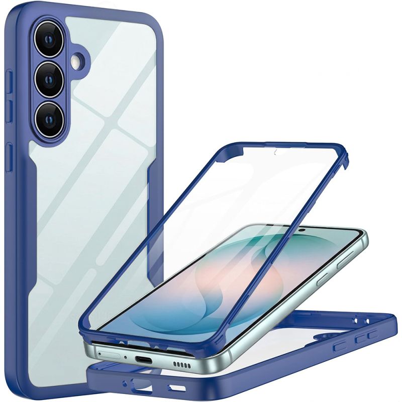 Husa pentru Samsung Galaxy S26 Plus + Folie - Techsuit ColorVerse 360 Series - Blue