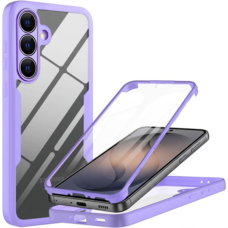 Husa pentru Samsung Galaxy S26 + Folie - Techsuit ColorVerse 360 Series - Purple