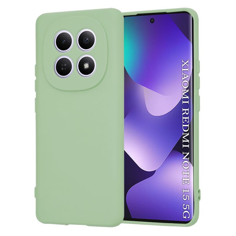 Husa pentru Xiaomi Redmi Note 15 5G / Note 15 4G / Poco M8 5G - Techsuit SoftFlex - Mint Green