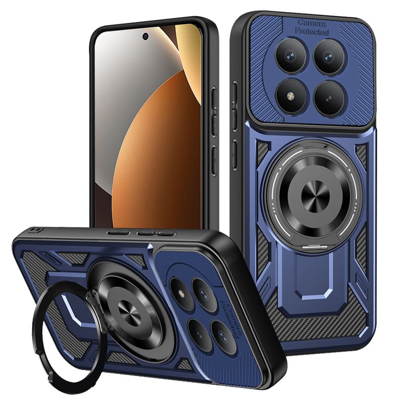 Husa pentru Xiaomi Redmi Note 15 Pro+ 5G / Poco M8 Pro 5G - Techsuit RuggedCam - Blue