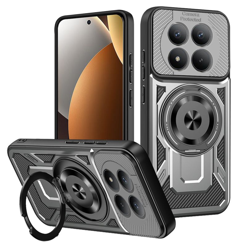 Husa pentru Xiaomi Redmi Note 15 Pro 5G - Techsuit RuggedCam - Gray