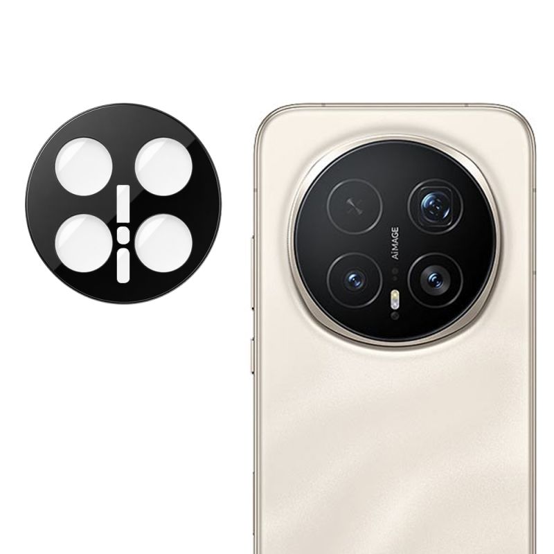 Folie Camera pentru Honor Magic8 Pro - Techsuit Full Camera Glass - Black