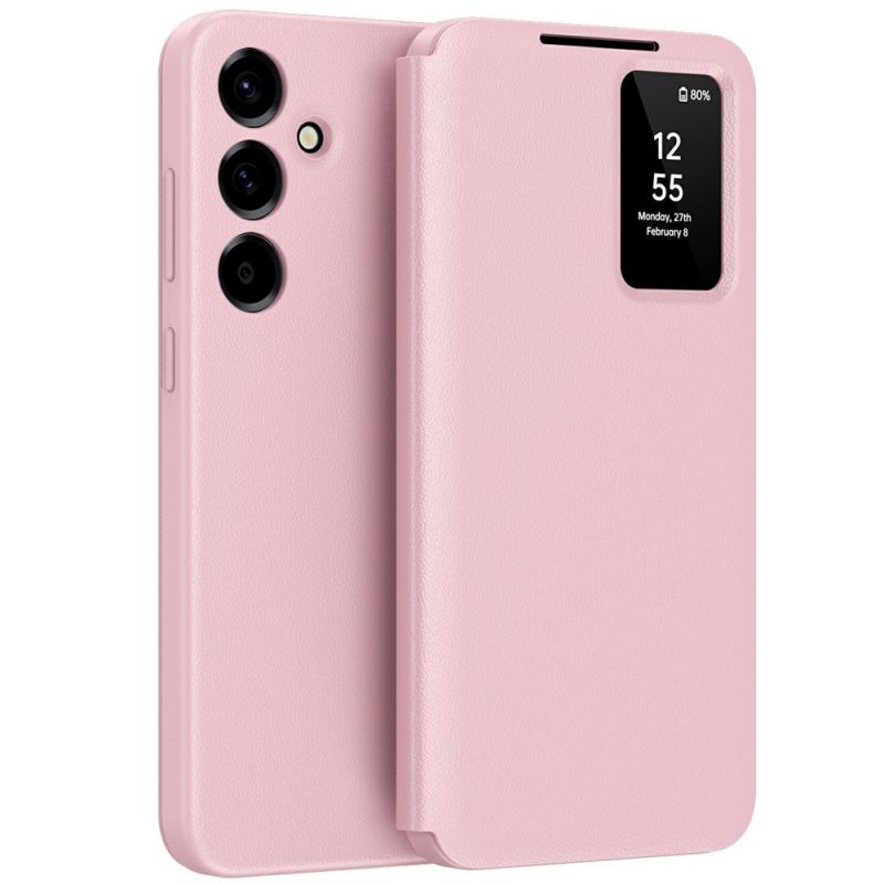 Husa pentru Samsung Galaxy A37 5G - Techsuit SmartView Series - Pink