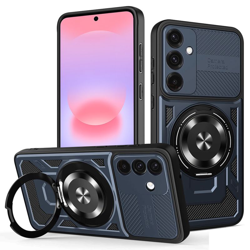 Husa pentru Samsung Galaxy A37 5G / A36 5G / A56 5G - Techsuit RuggedCam - Blue