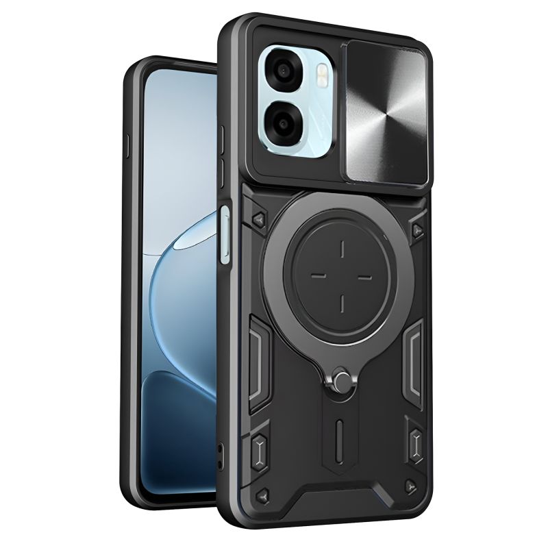 Husa pentru Oppo A6 4G / A6x 4G / A6x 5G / A6k 4G - Techsuit CamGuard Pro - Black