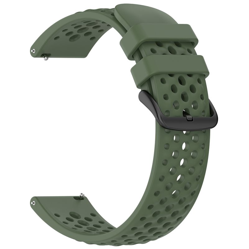 Curea pentru Amazfit Active Max/Samsung Galaxy Watch (46mm)/Watch 3/Gear S3/Amazfit GTR - Techsuit Watchband 22mm (W083) - Green