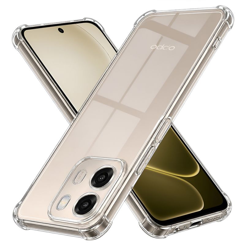 Husa pentru Oppo A6 4G - Techsuit Shockproof Clear Silicone - Clear