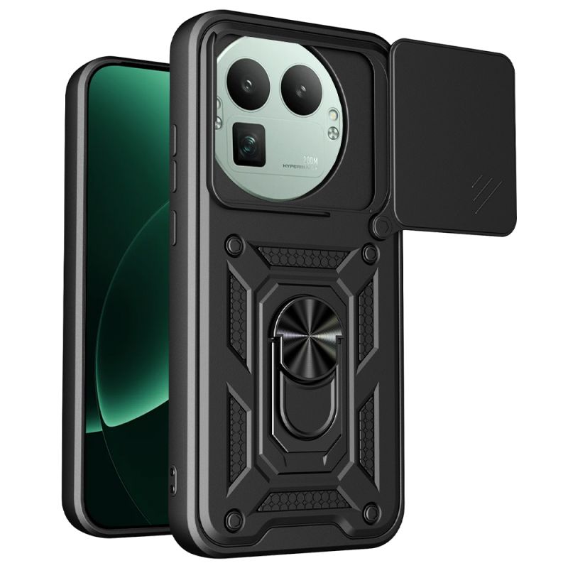 Husa pentru Realme GT 8 Pro - Techsuit CamShield Series [Round Camera Cutout] - Black