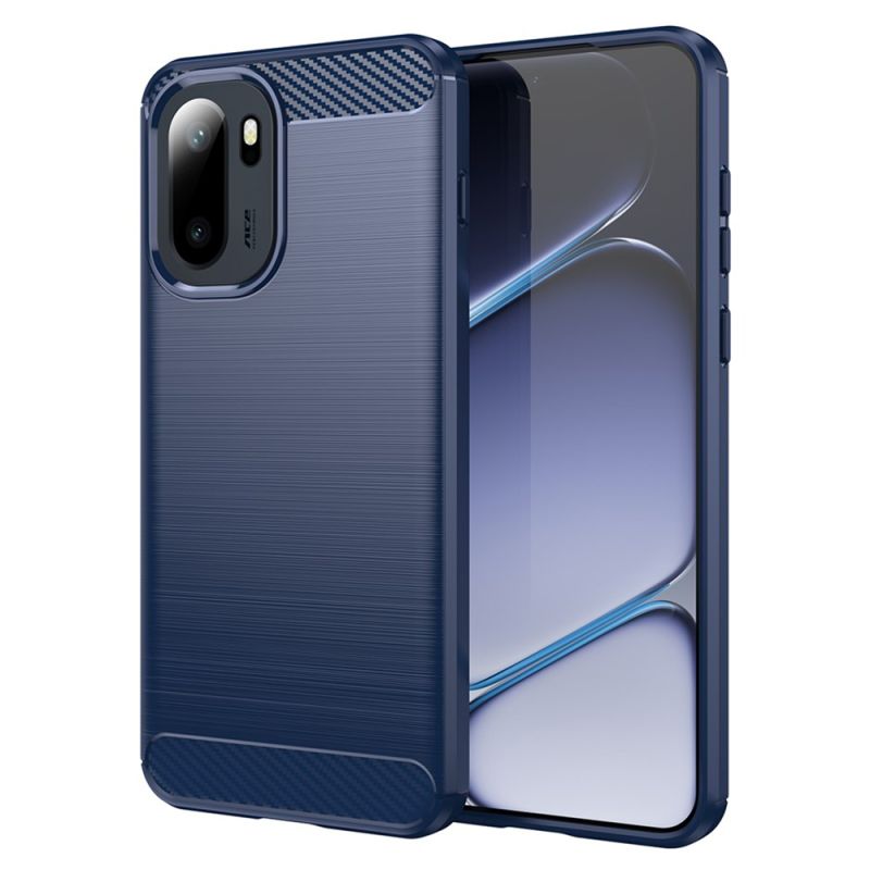 Husa pentru OnePlus 15R - Techsuit Carbon Silicone - Blue