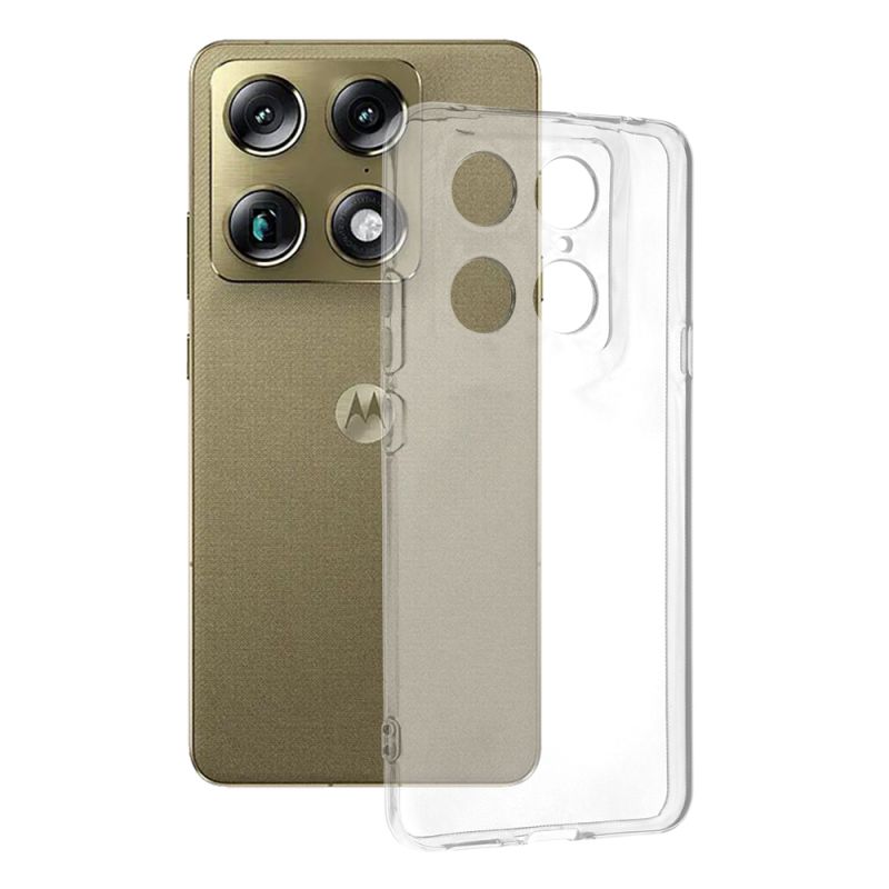 Husa pentru Motorola Signature - Techsuit Clear Silicone - Transparent