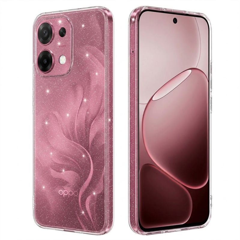 Husa pentru Oppo A6 Pro 4G / A6 Pro 5G - Techsuit SparkleSkin Series - Clear