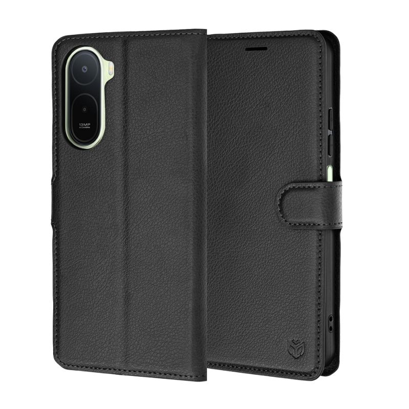 Husa pentru Xiaomi Redmi A7 Pro 4G - Techsuit Leather Folio - Black