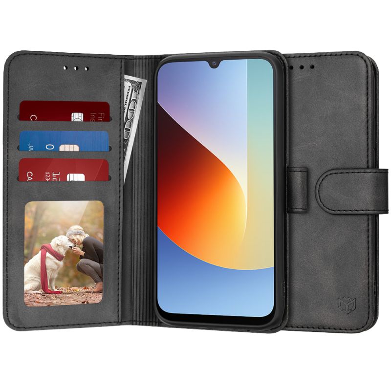 Husa pentru Xiaomi Redmi A7 Pro 4G - Techsuit Diary Book - Black