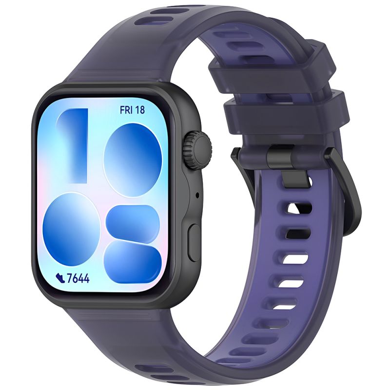 Curea pentru Huawei Watch Fit 3 / Fit 4 / Fit 4 Pro / Fit 5 / Fit 5 Pro - Techsuit Watchband (W084) - Purple