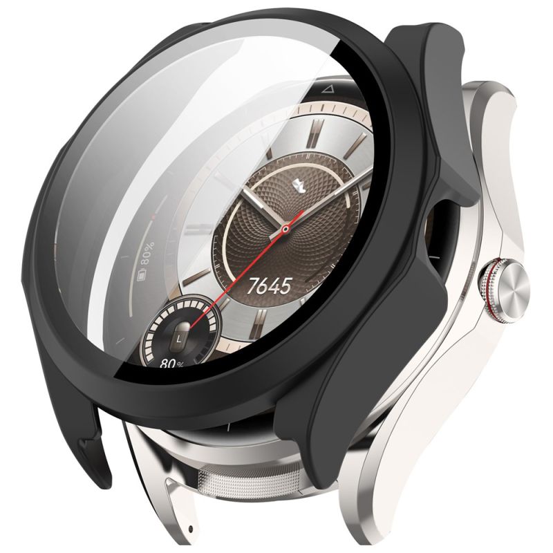 Husa pentru Huawei Watch Buds 2 + Folie - Techsuit Defense360 Pro - Black