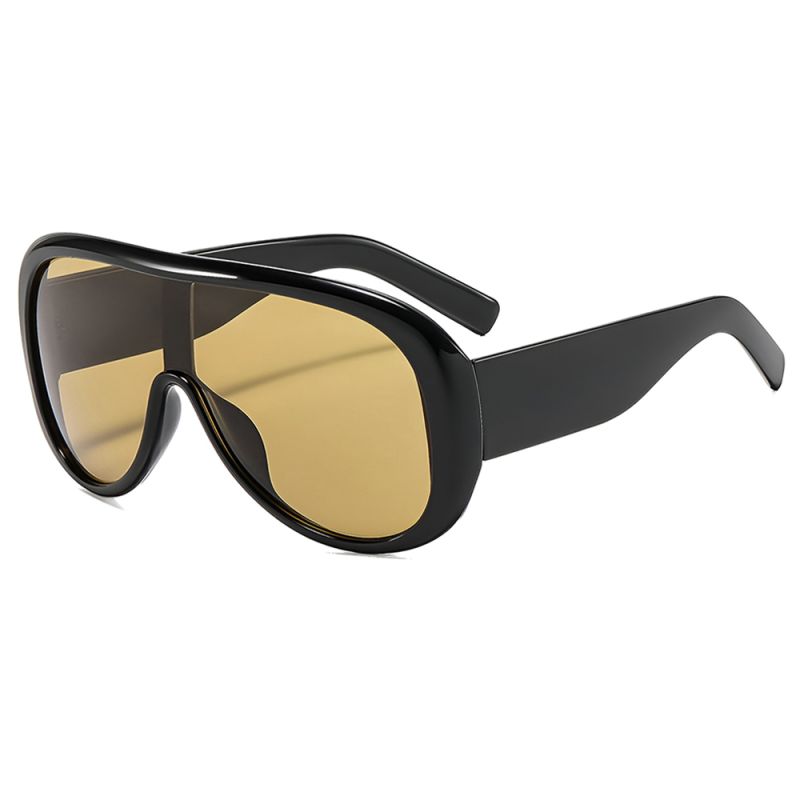 Ochelari de Soare Aviator, pentru Femei - Techsuit (89337) - Black Tea
