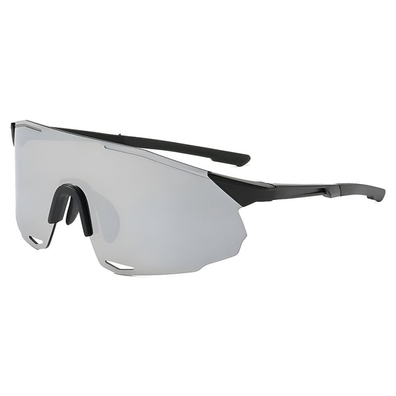 Ochelari pentru Ciclism - Techsuit (8853) - Black / Silver