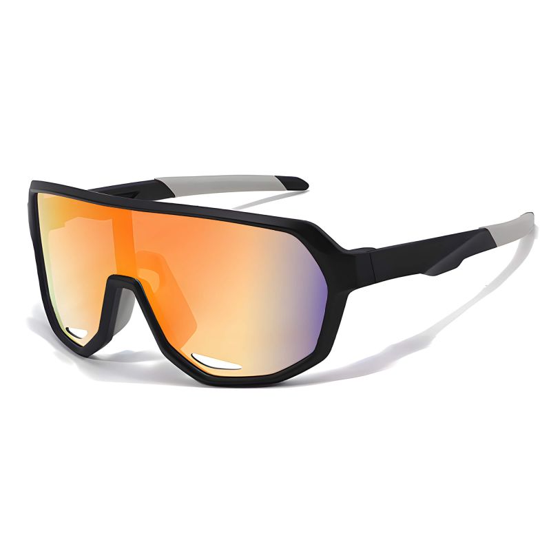 Ochelari de Soare Sport, pentru Copii - Techsuit (22312) - Orange / Black