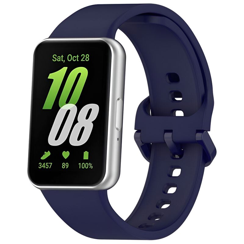 Curea pentru Samsung Galaxy Fit3 - Techsuit Watchband (W086) - Navy Blue