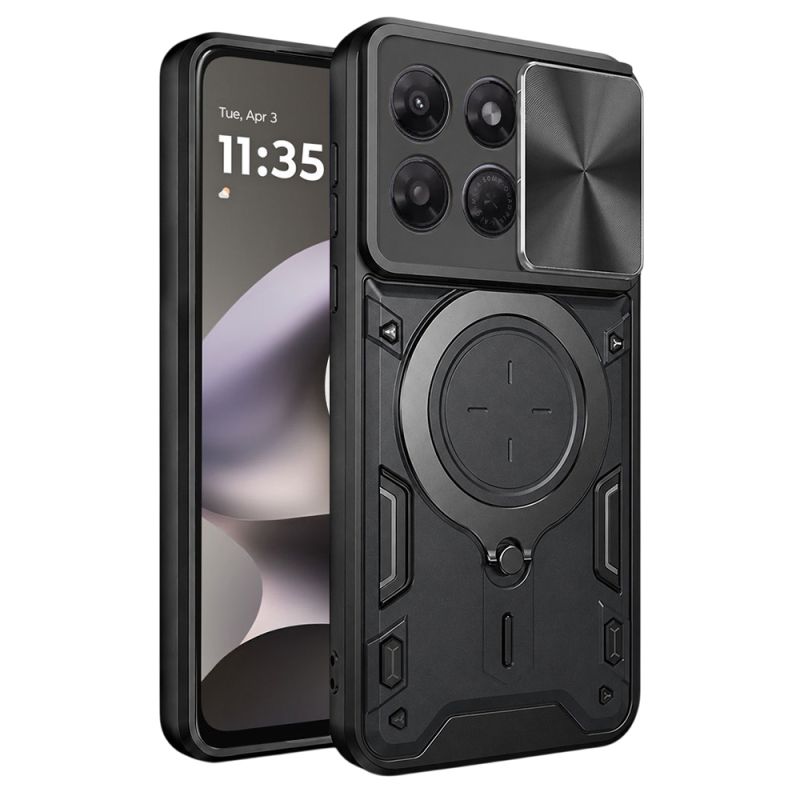 Husa pentru Motorola Moto G37 Power - Techsuit CamGuard Pro - Black