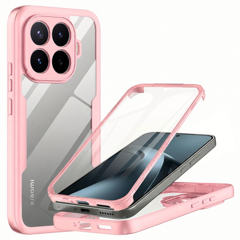 Husa pentru Xiaomi 17T Pro + Folie - Techsuit ColorVerse 360 Series - Pink