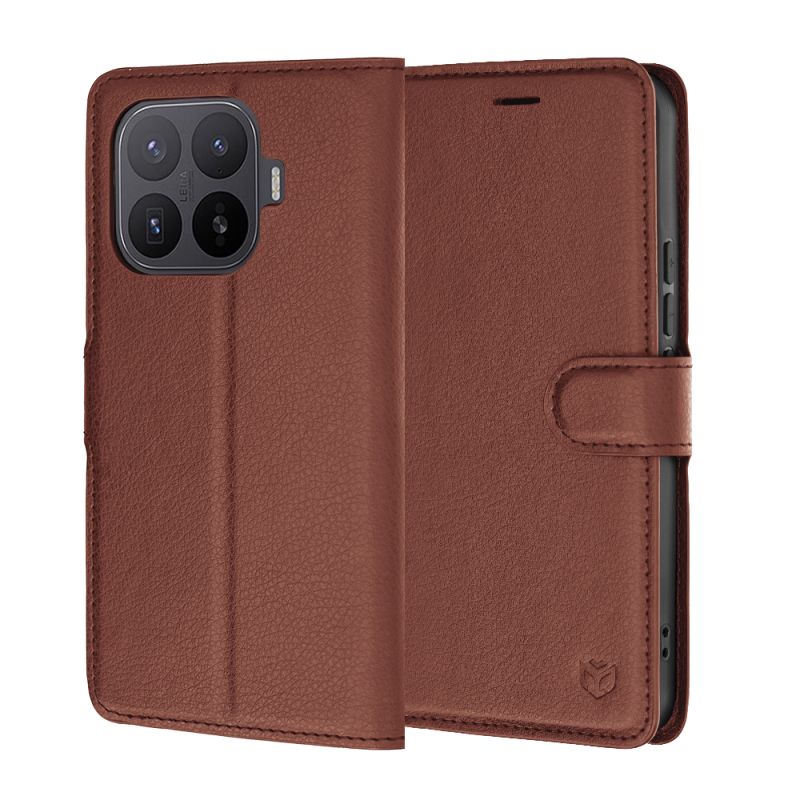 Husa pentru Xiaomi 17T Pro - Techsuit Leather Folio - Brown