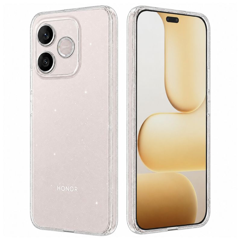 Husa pentru Honor 600 Lite - Techsuit SparkleSkin Series - Clear