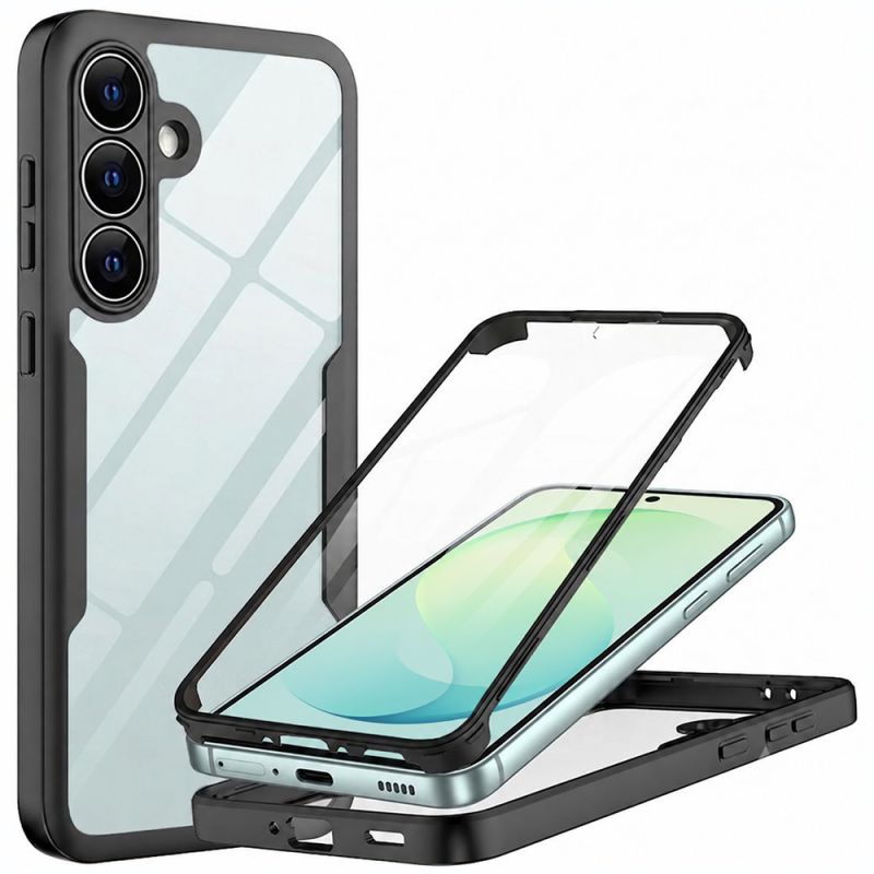 Husa pentru Samsung Galaxy S26 FE + Folie - Techsuit ColorVerse 360 Series - Black