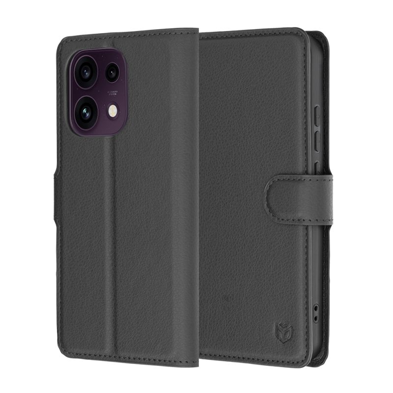 Husa pentru Oppo Reno16 F / Reno16 FS - Techsuit Leather Folio - Black