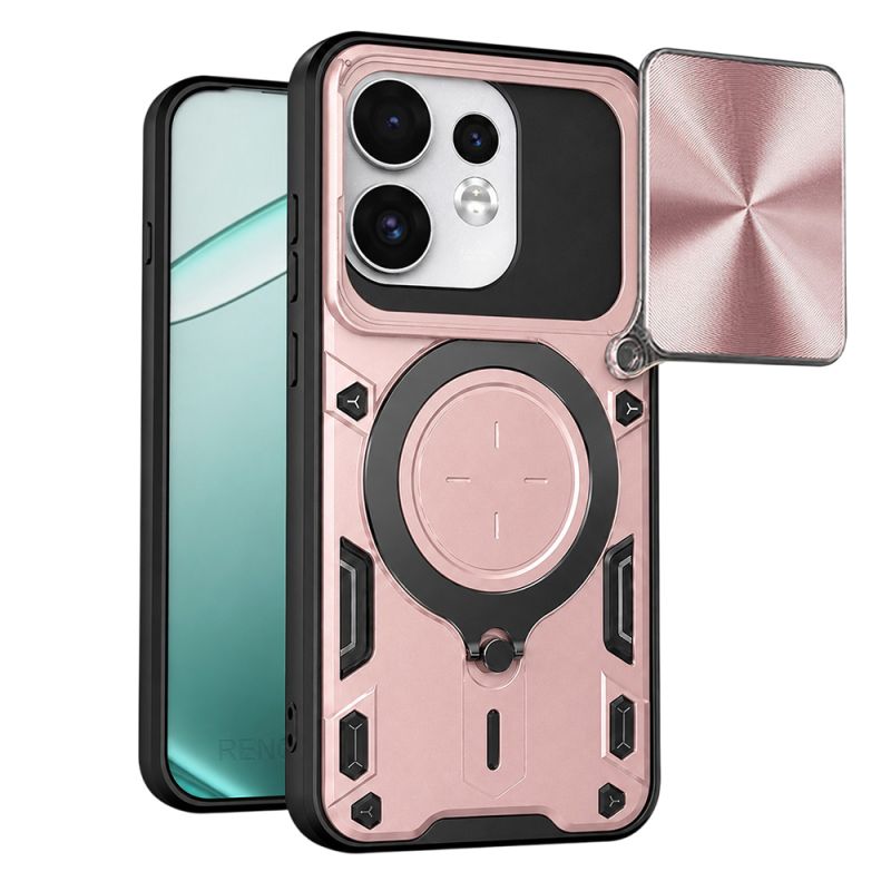 Husa pentru Oppo Reno16 / Reno16 Pro - Techsuit CamGuard Pro - Rose Gold