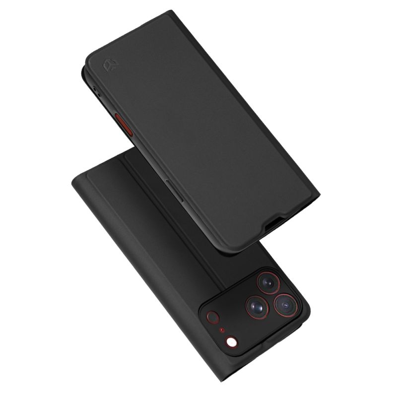 Husa pentru iPhone 18 Pro Max / iPhone 17 Pro Max - Techsuit Magskin Book - Black