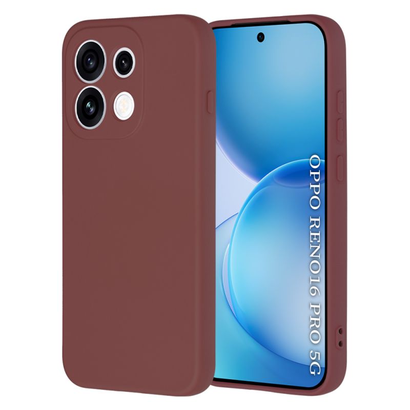 Husa pentru Oppo Reno16 Pro - Techsuit SoftFlex - Plum Red