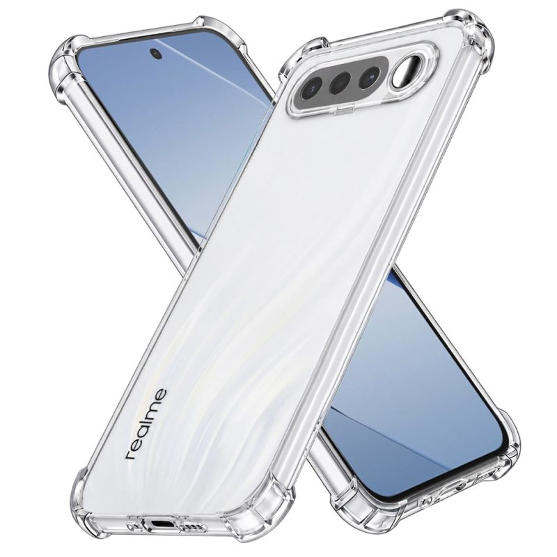 Husa pentru Realme 16 5G - Techsuit Shockproof Clear Silicone - Clear