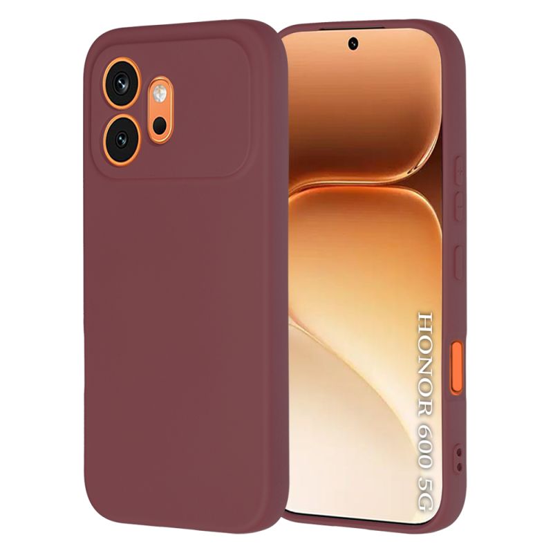 Husa pentru Honor 600 - Techsuit SoftFlex - Plum Red