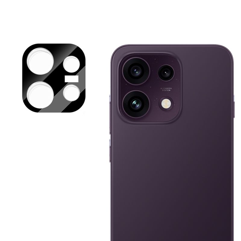 Folie Camera pentru Oppo Reno16 F / Reno16 FS - Techsuit Full Camera Glass - Black