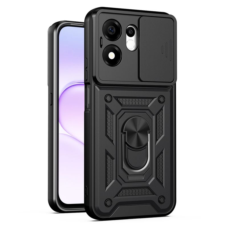Husa pentru Honor 600 Smart - Techsuit CamShield Series - Black