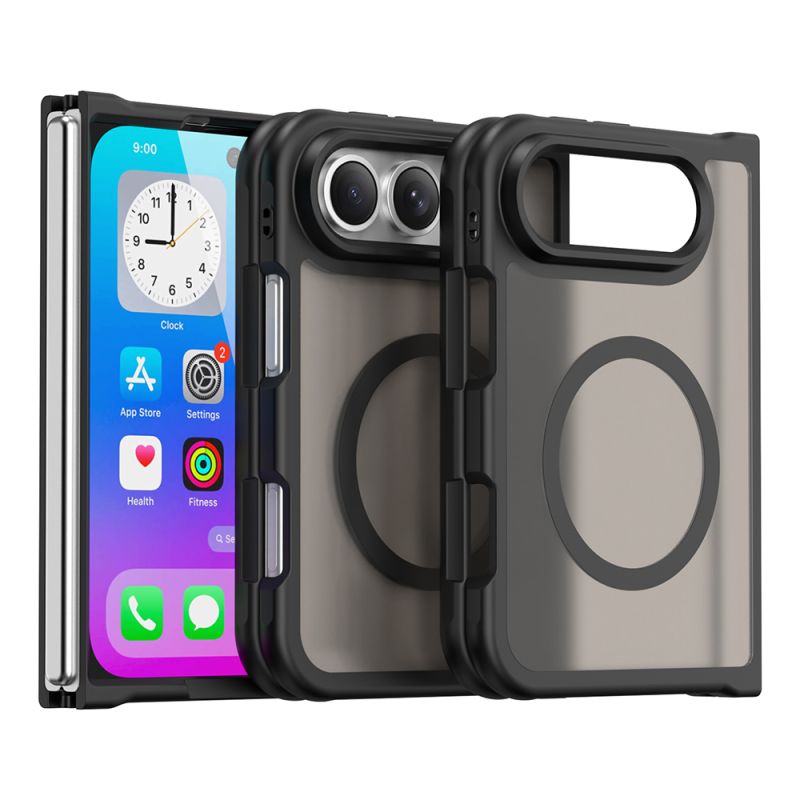 Husa pentru iPhone Duo - Techsuit HaloFrost II MagSafe - Black