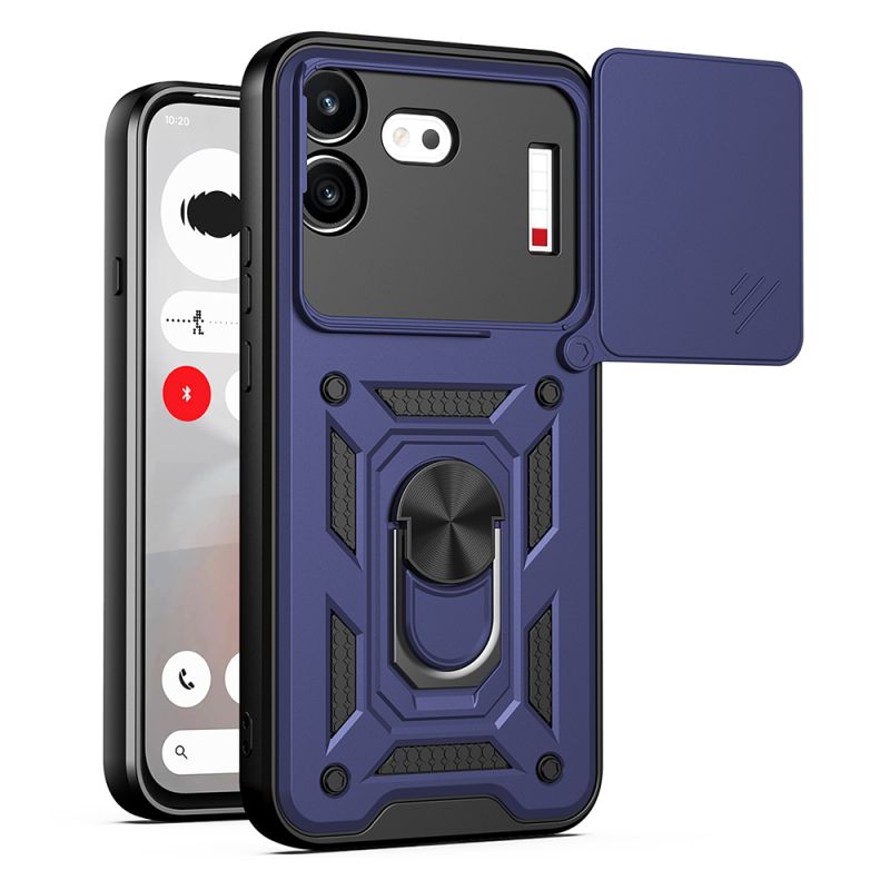 Husa pentru Nothing Phone (4b) - Techsuit CamShield Series - Blue