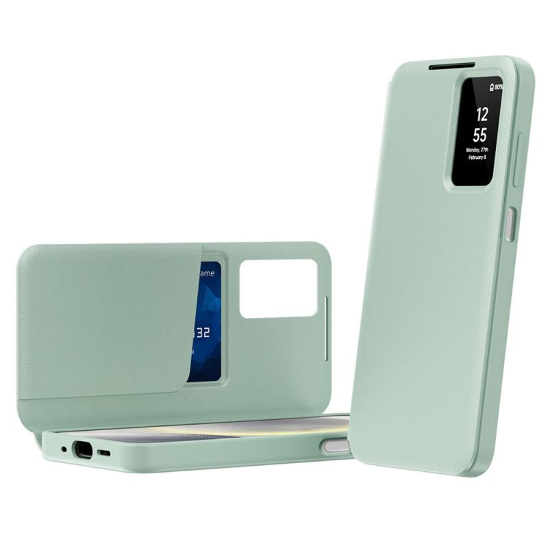 Husa pentru Samsung Galaxy A27 5G - Techsuit SmartView Series - Green