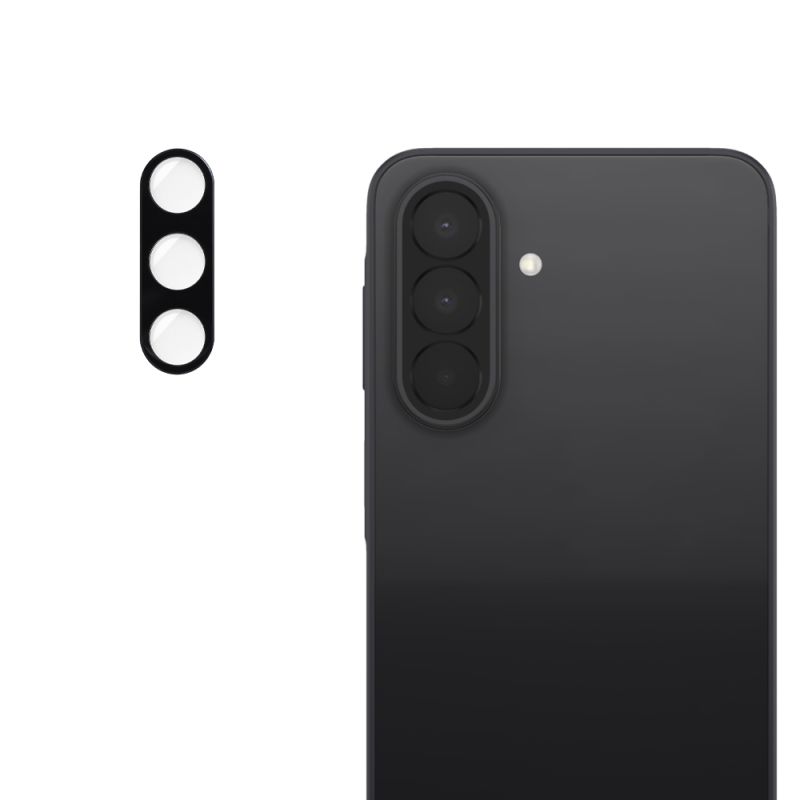 Folie Camera pentru Samsung Galaxy A27 5G - Techsuit Full Camera Glass - Black