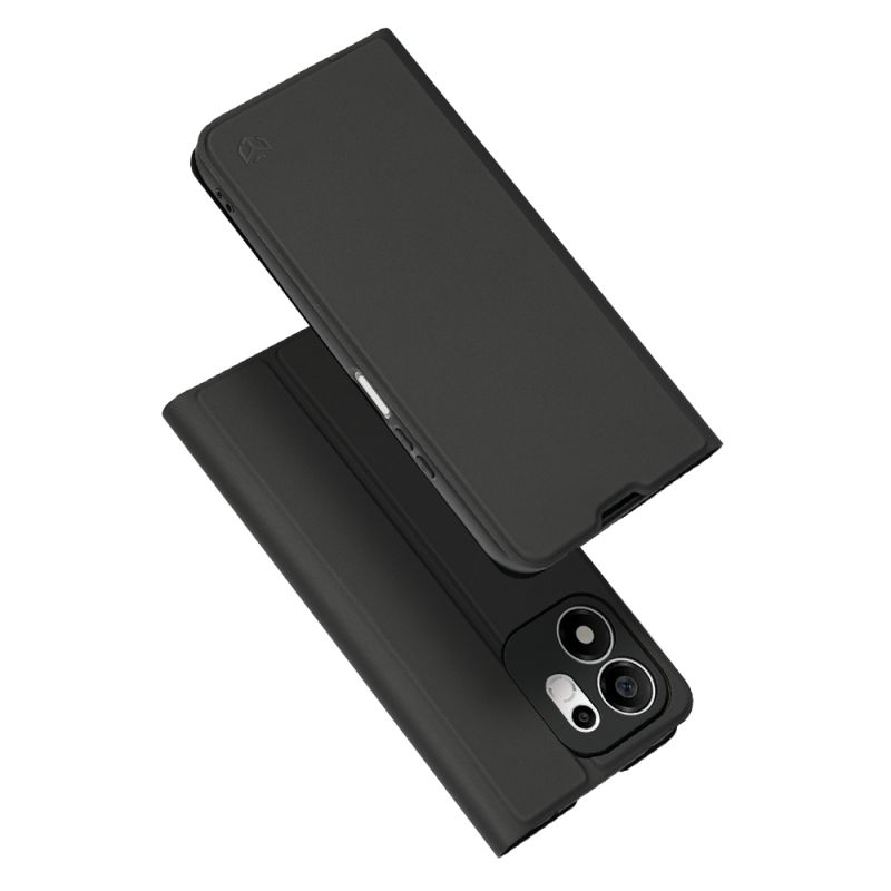 Husa pentru Honor 600 Smart - Techsuit Magskin Book (Long Blitz Cutout) - Black