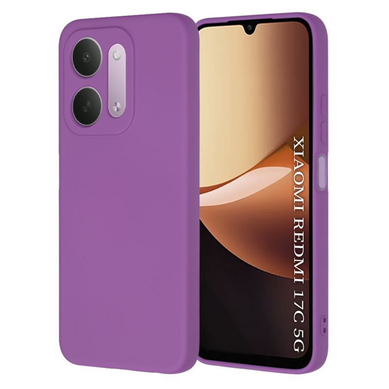 Husa pentru Xiaomi Redmi 17C 5G - Techsuit SoftFlex - Purple